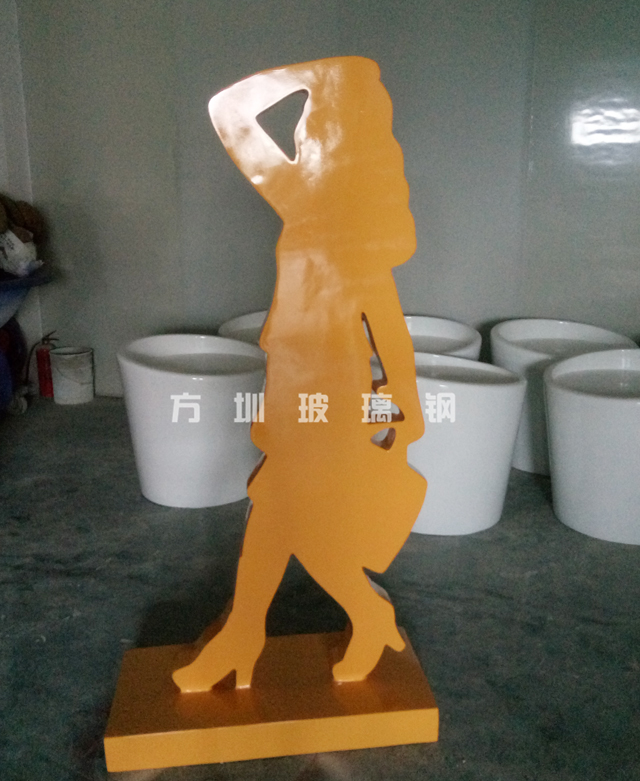 玻璃鋼女人雕塑
