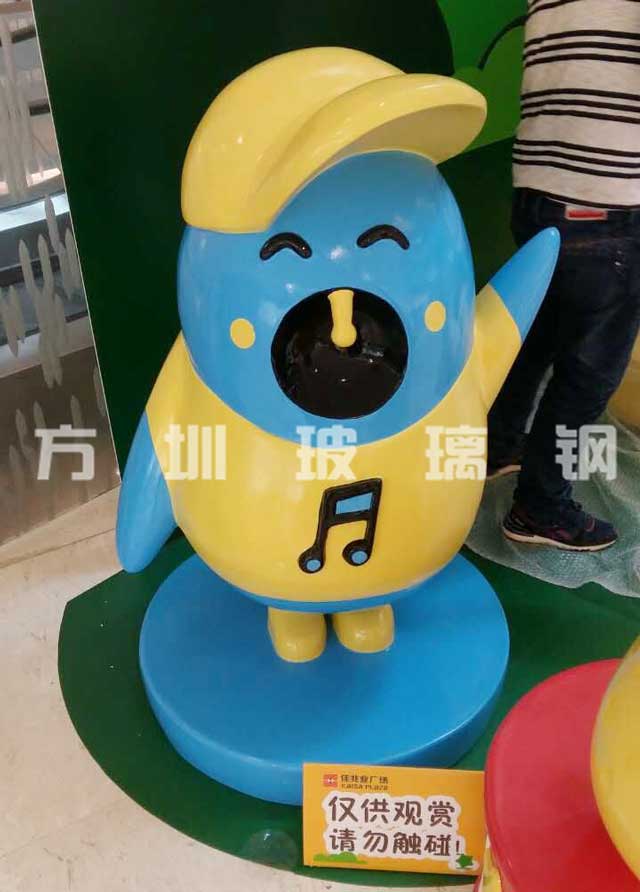 玻璃鋼卡通公仔雕塑小佳星