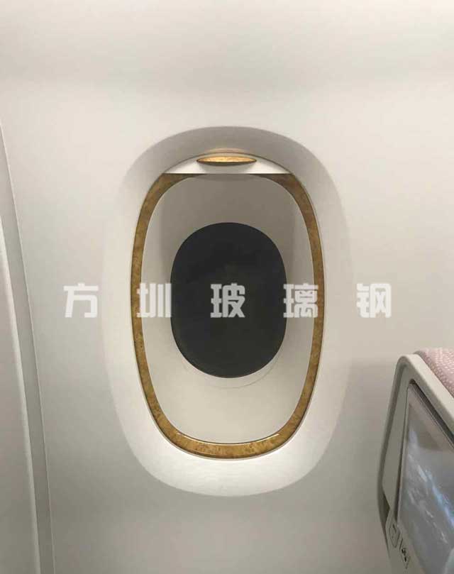 玻璃鋼飛機窗戶造型雕塑