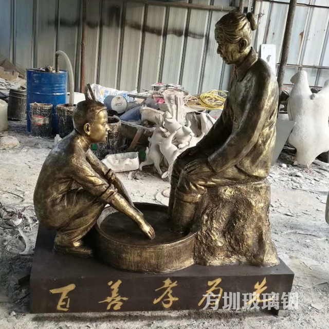 民俗民風(fēng)雕塑，玻璃鋼民俗雕塑