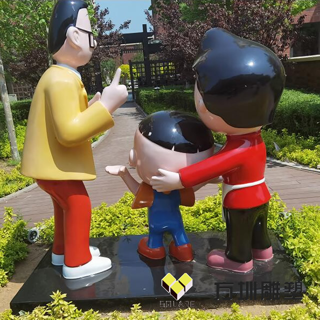 為什么有些玻璃鋼雕塑產(chǎn)品容易掉漆？