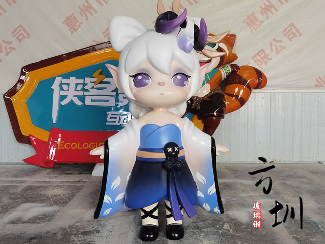 電影院卡通動(dòng)漫雕塑標(biāo)牌
