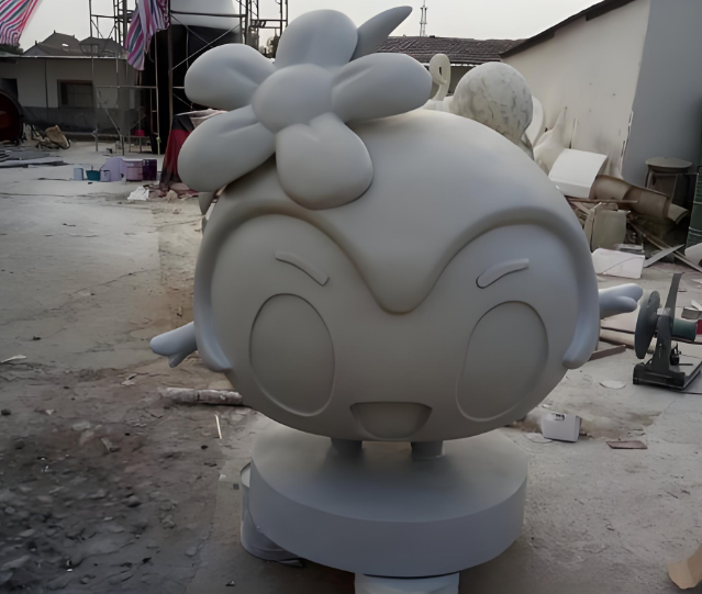 玻璃鋼卡通雕塑當代城市景觀的治愈密碼