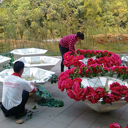 高速綠化帶護(hù)欄花盆