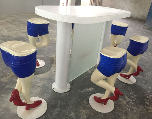 玻璃鋼吧臺吧椅