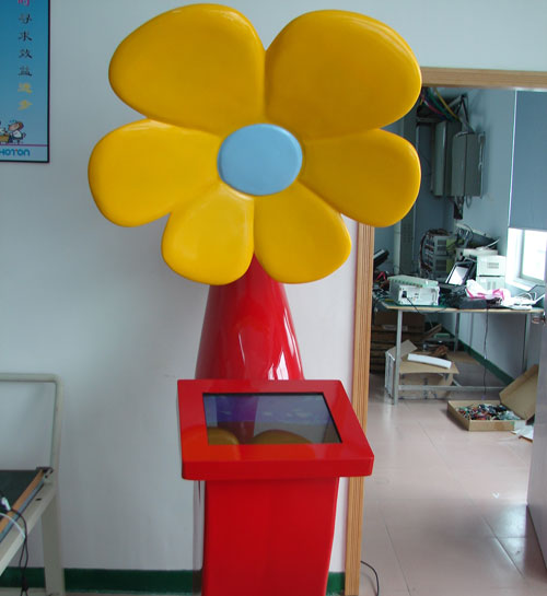 多媒體信息機(jī)玻璃鋼外殼