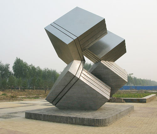 不銹鋼園林藝術(shù)雕塑