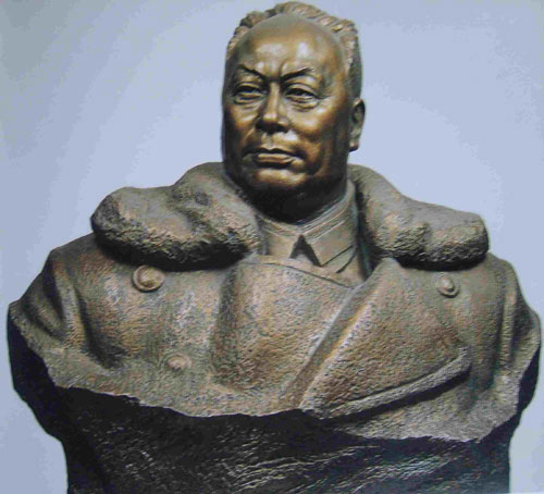 玻璃鋼偉人肖像雕塑