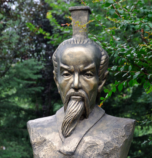 名人玻璃鋼肖像雕塑